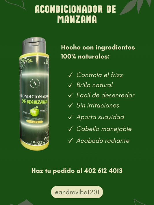 ✨ Acondicionador de Manzana – AV ANDRÉ VILLAMIL