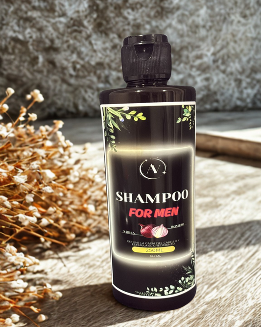 🧔🏻‍♂️ SHAMPOO FOR MEN – CEBOLLA & FUERZA
by AV ANDREA VILLAMIL